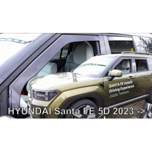 Д/в Hyundai Santa Fe 2023 -> 5D (вставні, кт - 4шт) (LSE) (Heko)
