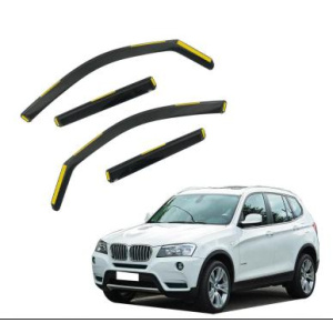 Дефлектори вікон BMW X3 2011-2017 вставні (HAWK) — BMW X3 F25 2010-