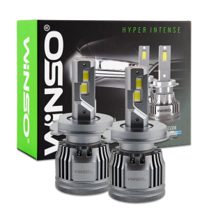 Автолампа Winso LED H4 12/24V 90Вт 7000Лм 6500K CSP3970 2шт