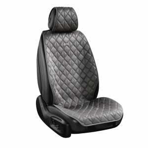 Комплект премиум накидок для сидений CarLife Nitro, grey