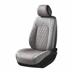 Комплект, 3D чехлы для передних сидений Beltex Malibu, grey 2шт