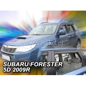 Вітровики на SUBARU FORESTER SH 5D 2008-2012 R(+OT) - HEKO