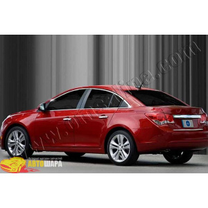 Chevrolet Cruze (2009-) Дверные ручки (нерж.) 4-дверн. - Omsa Line