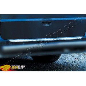 Mercedes Vito W639 (2003-) Порог заднего бампера (нерж.) - Omsa Line
