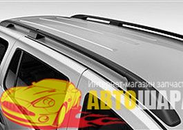 Рейлінг Fiat Doblo 2000-2010 /коротк.база / Чорний / Abs - CAN