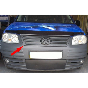 Зимова накладка Volkswagen Caddy 2004-2010 (верх решітка) - FLY