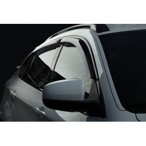 Дефлектори вікон Volkswagen PASSAT B8 седан, 15-, 4ч., Темний - SIM