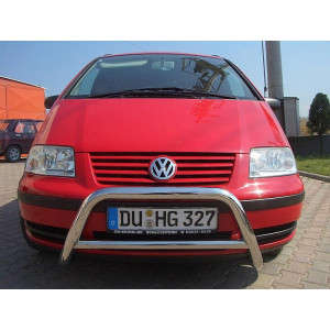 Кенгурятник Volkswagen Sharan (1995-2010) / посилений, без гриля