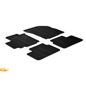 Резиновые коврики Gledring для Fiat Sedici / Suzuki SX4 (mkI) 2007-2014
