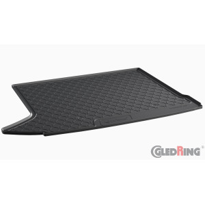 Гумовий килимок у багажник Gledring для Audi Q3 (mkI) 2011-2019 (trunk)(without net organizer)