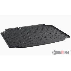 Резиновый коврик в багажник Gledring для Seat Leon 5 door хетчбек (mkIII) 2013-2020 (trunk)