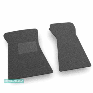 Двошарові килимки Grey для Moskvich 2717 1997-2005 Sotra Classic 7mm