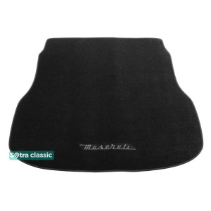 Килимок в багажник Maserati Levante 2016 → - текстиль Classic 7mm Black Sotra