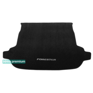 Двошарові килимки в багажник Subaru Forester (SJ)(mkIV) 2013-2018 Black Sotra Premium 10mm