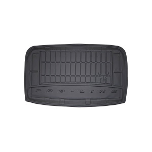 Гумовий килимок в багажник для Seat Alhambra (7 місць.) 2010-2018 (розкладений 3й ряд) Frogum