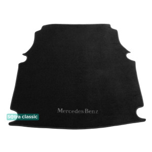 Двошарові килимки Black для Mercedes-Benz CLS-Class (C218) (багажник) 2011-2017 Sotra Classic 7mm