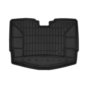 Резиновый коврик в багажник  для Nissan Note (mkII) 2012→ (нижняя полка)(багажник) Frogum