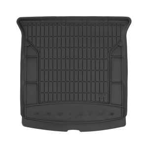 Гумовий килимок в багажник Frogum для Skoda Kodiaq (7 місць) (mkI) 2016 → (розкладений 3й ряд) (без бічних ніш) (багажник)