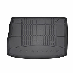 Резиновый коврик в багажник  для Citroen DS5 (hybrid)(mkI) 2011-2015 (без доп. грузовой полки)(багажник) Frogum