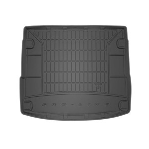 Резиновый коврик в багажник  для Audi Q5 (mkII) 2017→ (без доп. грузовой полки)(багажник) Frogum