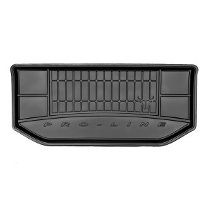 Гумовий килимок в багажник Frogum для Volkswagen Up !; Seat Mii 2012 → (верхня полиця) (багажник)