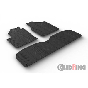 Резиновые коврики Gledring для Volkswagen Sharan (mkI) / Seat Alhambra (mkI) 1996-2010
