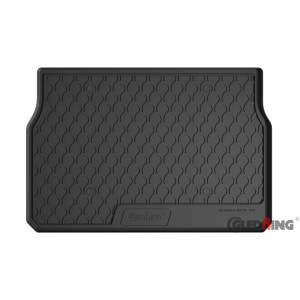 Гумовий килимок в багажник Gledring для Peugeot 208 (5 door) 2012-2019 (trunk)