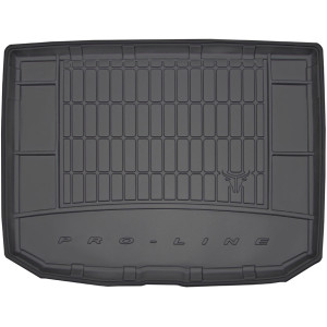 Гумовий килимок в багажник для Audi RS3 (хетчбек) (mkIII) 2013-2020 (без дворівневого статі) - Frogum