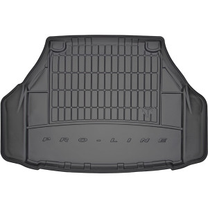 Гумовий килимок в багажник для Jaguar XJ (X351) 2016 → (з запаскою) - Frogum
