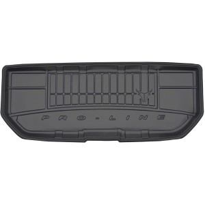 Резиновый коврик в багажник для Ford Galaxy (mkII)(3-х зонный климат) 2006-2015 (без двухуровневого пола)(разложенный 3 ряд) - Frogum