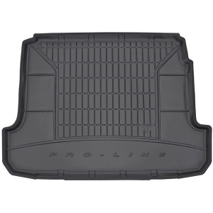 Гумовий килимок в багажник для Renault Fluence (mkI) 2009-2012 (без дворівневого статі) - Frogum