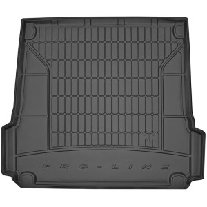 Гумовий килимок в багажник для Peugeot 308 (універсал) (mkII) 2013 → (без дворівневого статі) (з бічними нішами) - Frogum