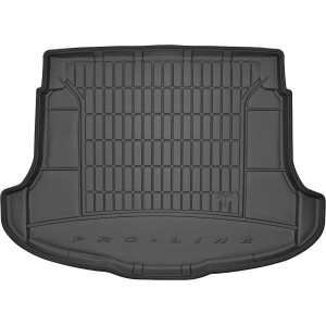 Гумовий килимок в багажник для Honda CR-V (mkIII) 2006-2011 (без дворівневого статі) - Frogum