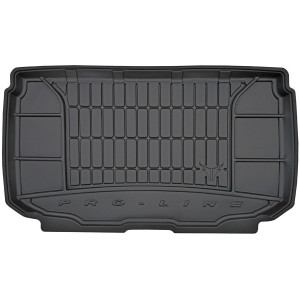 Резиновый коврик в багажник для Chevrolet Aveo (хетчбек)(mkII) (2011-2020) (верхний уровень) - Frogum