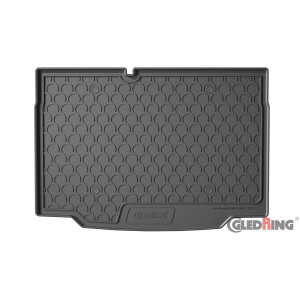 Гумові килимки в багажник Gledring для Reanult Clio (хетчбек) (mkV) 2019 → (нижнє положення) (з запаскою)