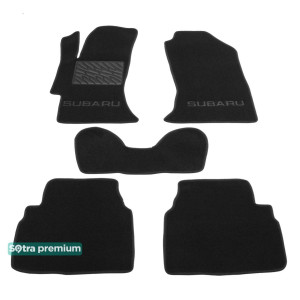 Двошарові килимки Black для Subaru XV (mkII) 2017 → Sotra Premium 10mm