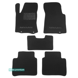 Двошарові килимки Black для Nissan Maxima (A36) 2015 → Sotra Premium 10mm