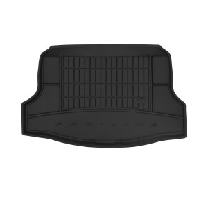 Гумовий килимок в багажник Honda Civic (хетчбек) (mkX) 2017-> (без доп. Вантажний полки) з докаткой Frogum