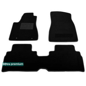 Двошарові килимки Lexus RX EU (XU30) (mkII) 2003-2008 - Premium 10mm Black Sotra