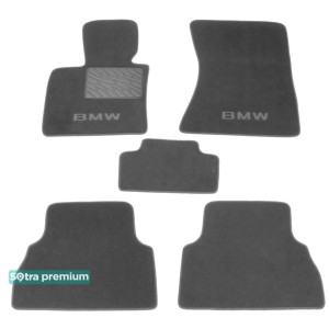 Двошарові килимки BMW X5 (E70) 2008-2013 - Premium 10mm Grey Sotra