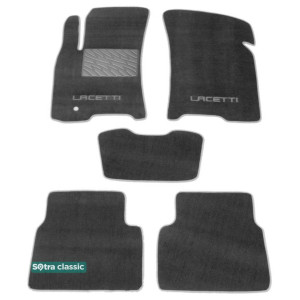 Двошарові килимки Chevrolet Lacetti 2004-2011 - Classic 7mm Grey Sotra
