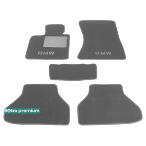 Двошарові килимки BMW X6 (E71) 2008-2014 - Premium 10mm Grey Sotra