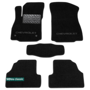 Двошарові килимки Chevrolet Tracker 2013> - Classic 7mm Black Sotra