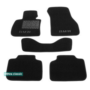 Двошарові килимки BMW X1 (F48) 2015> original - Classic 7mm Black Sotra