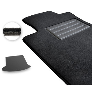 Двошарові килимки Optimal для Cadillac XT4 (mkI)(багажник) 2019->