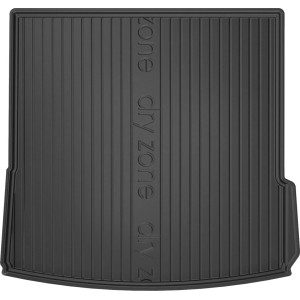 Резиновый коврик в багажник Frogum Dry-Zone для Audi Q7 (mkI) 2006-2015 (сложенный 3й ряд)(багажник)