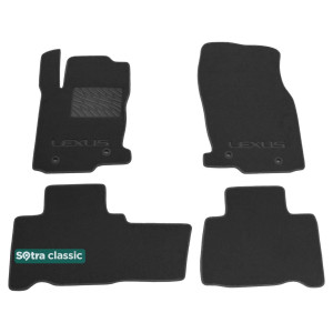 Двошарові килимки Lexus NX 2015 → - Classic 7mm Grey Sotra