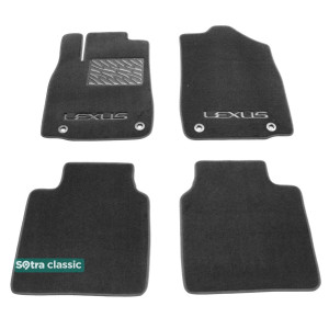 Двошарові килимки Lexus ES (GSV50) (mkVI) 2015 → - Classic 7mm Grey Sotra