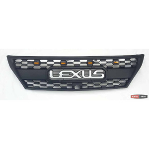 Lexus LX570 2008+ решетка радиатора LED тюнинг KRN - 2008