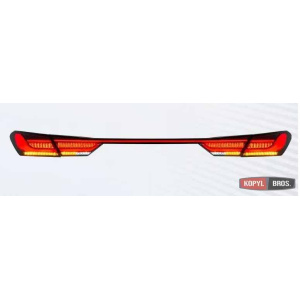 Toyota Camry XV70 2018+ оптика задняя LED альтернативная тюнинг черная тонированная Set стиль WY - 2018
